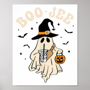 Grappige Boo-jee Ghost Halloween Boo Jee Ghost Spo Poster