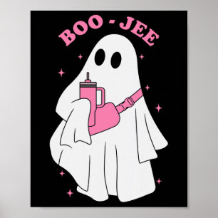Grappige Boo-jee Ghost Halloween Boo Jee Ghost Spo Poster