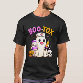 Grappige Boo Tox Esthetische Verpleegster Geest Sc T-shirt