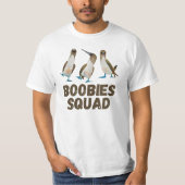 Grappige Booby Bird T-shirt (Voorkant)