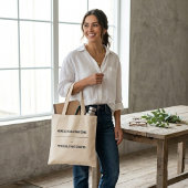 Grappige boodschappentas Uitstel citaat mentaal Tote Bag