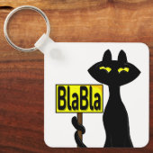 Grappige Boogie Sleutelhanger - BlaBla (Voorkant)
