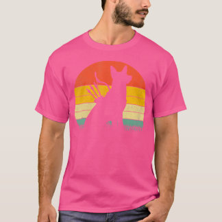 Grappige Boogschutter Hond Boogschieten T-shirt