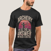 Grappige Boogschutter T-shirt (Voorkant)