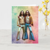 Grappige Boomers Verjaardag | Hippies Kaart (Gele Bloem)