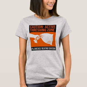 Grappige boon dorsende kussensloop slaande tuin  t-shirt