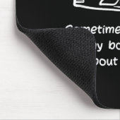 Grappige boot eigenaar humor mannen dads die boten muismat (Hoek)
