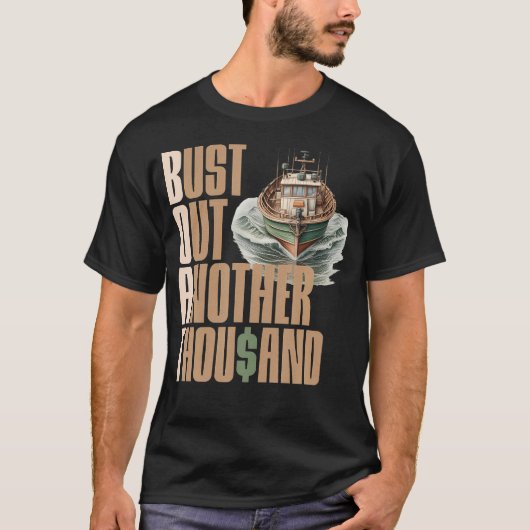 Grappige boot laat weer duizend andere bootdefinit t-shirt (Voorkant)