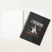 Grappige Border Collie Liefde Hond Planner (Display)