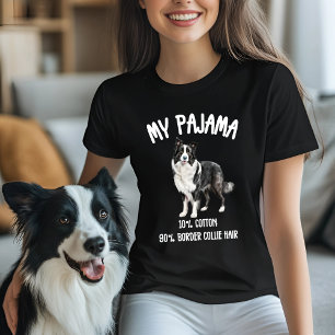Grappige Border Collie Pajama T-shirt