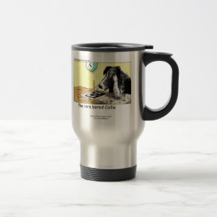 Grappige Border Collie Reis Mok