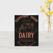 Grappige borstvoeding Moeders zeggen Nieuwe moeder Kaart (Gele Bloem)