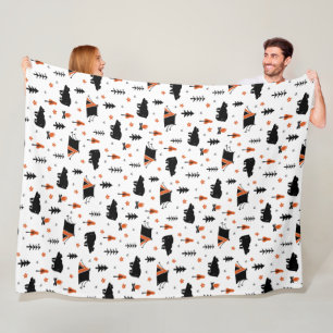 Grappige bos tent kamperen met beren fleece deken