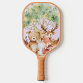 Grappige bosdieren Kinder Pickleball Paddle (Achterkant)
