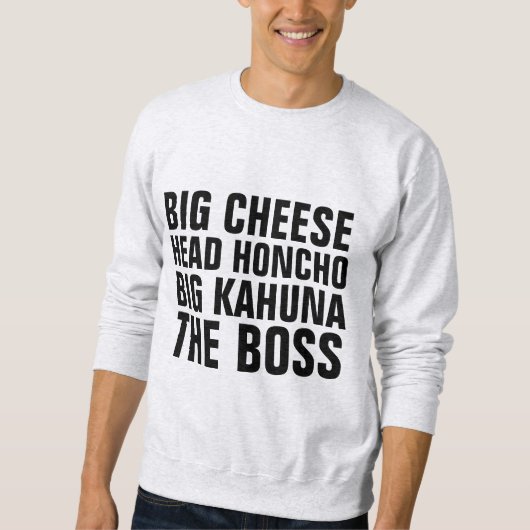 Grappige BOSS BIG KAHUNA T-shirts (Voorkant)