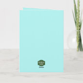 Grappige bossen dieren stapel ontbreekt je goed kaart (Achterkant)