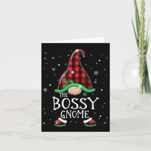 Grappige Bossy Gnome Buffalo speelde bijpassende k Kaart
