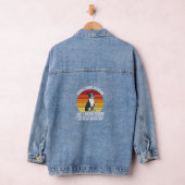 Grappige Boston Terrier Retro Honden Attitude Denim Jacket (Hangar)