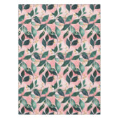 Grappige botanische wintervakantiepatroon tafelkleed (Voorkant)