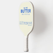 Grappige boter pickleball paddle (Links)