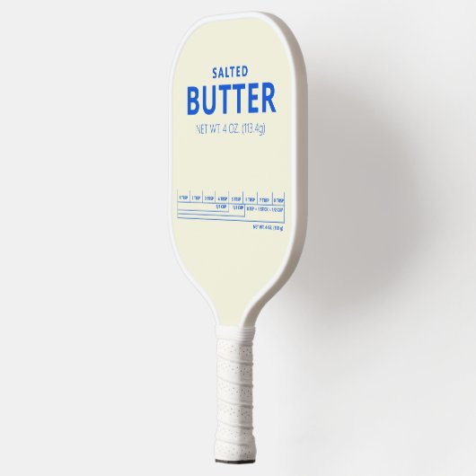 Grappige boter pickleball paddle (Links)