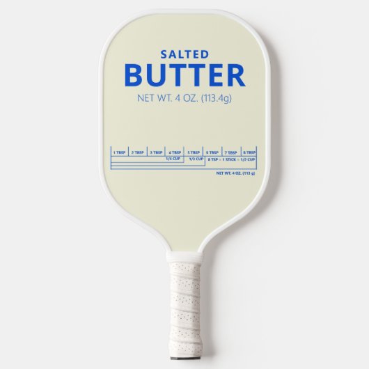 Grappige boter pickleball paddle (Voorkant)