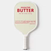 Grappige boter pickleball paddle (Achterkant)