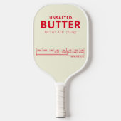Grappige boter pickleball paddle (Voorkant)