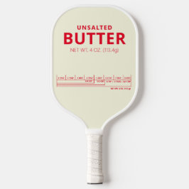 Grappige boter pickleball paddle