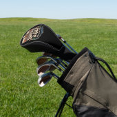 Grappige Bourbon Golf Golfer Vader Cadeau Vintage Golfheadcover (Insitu)