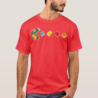 Grappige Bouwstenen Gamer Meester Bouwer Baksteen T-shirt