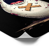 Grappige Bowlers Bang Bowling Pin Graphic Voor Man Poster (Hoek)