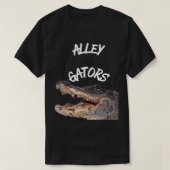 Grappige Bowling Alley Gators T-shirt (Design voorkant)