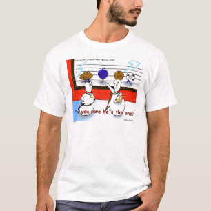 Grappige Bowling Bal Politie Op Een Rij T-shirt