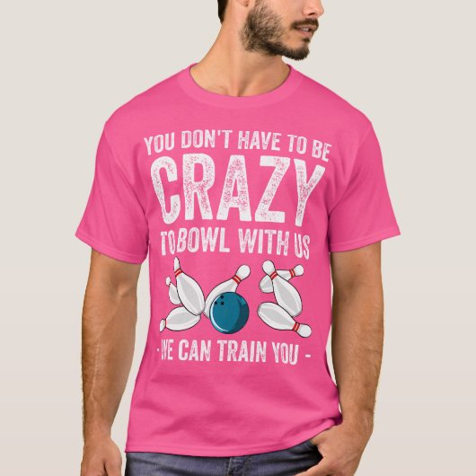 Grappige Bowling Bowler Bowling Liefhebber T-shirt (Voorkant)