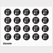 Grappige Bowling Excuses Grappige Bowling Pin Bowl Ronde Sticker (Vel)