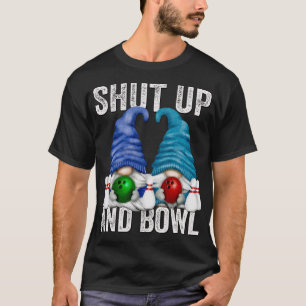 Grappige bowling kabouters bowler kop en kom t-shirt