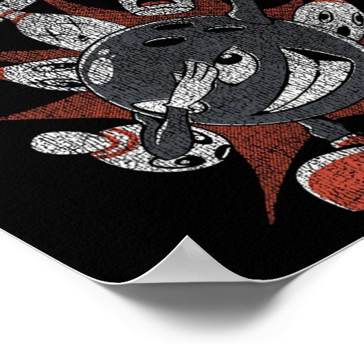 Grappige bowling LL Busters Poster (Hoek)