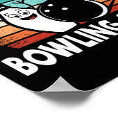 Grappige bowling lover bowler dit is mijn gelukkig poster (Hoek)