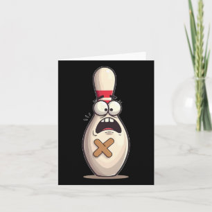 Grappige Bowling Lover Bowlers Bang Pin Graphic vo Kaart