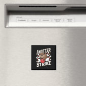Grappige Bowling Strike Pun - Nog een Strike Otter Magneet (Insitu (Vaatwasser))