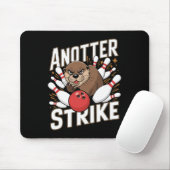 Grappige Bowling Strike Pun - Nog een Strike Otter Muismat (Met muis)