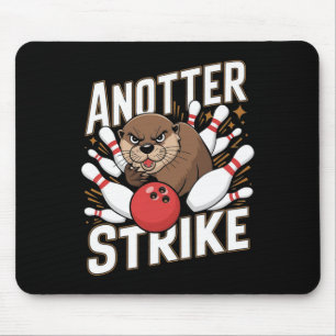 Grappige Bowling Strike Pun - Nog een Strike Otter Muismat