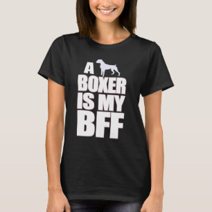 Grappige Boxer Moeder Puppy Hond - Boxer Is Mijn B T-shirt