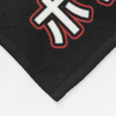 Grappige Boxing Mouse Japans Fleece Deken (Hoek)