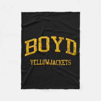 Grappige Boyd High School Hs Boyd Fleece Deken