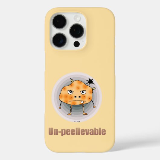 Grappige Boze Aardappel – On-schil-lijke Kunst Case-Mate iPhone Case (Achterkant)