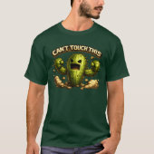 Grappige boze cactus t-shirt (Voorkant)