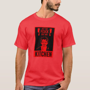 Grappige boze chef t-shirt
