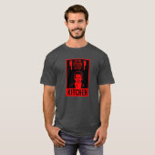 Grappige boze chef t-shirt (Voorkant volledig)